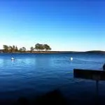 Vy från Strandbo brygga 2014-04-16